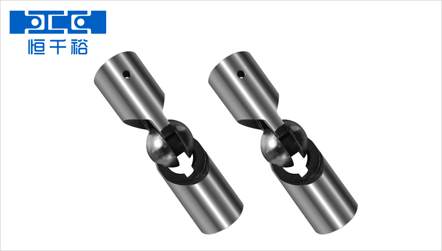 萬向節(jié)聯(lián)軸器傾斜角度相同，相互對稱!